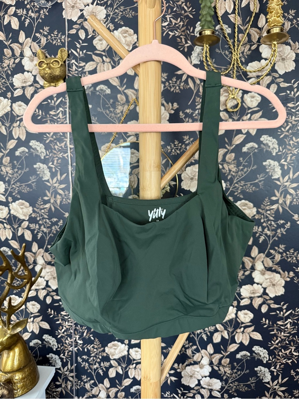 YITTY Forest Green Supportive Bralette